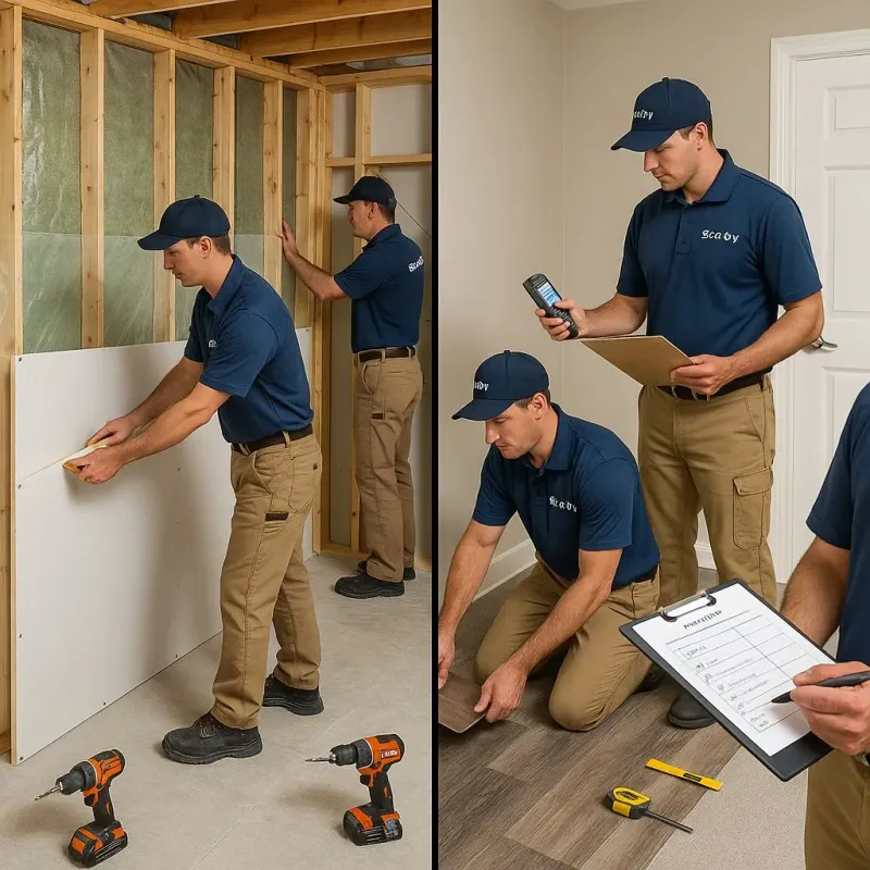 Repairs and Reconstruction process in Port Wentworth, GA