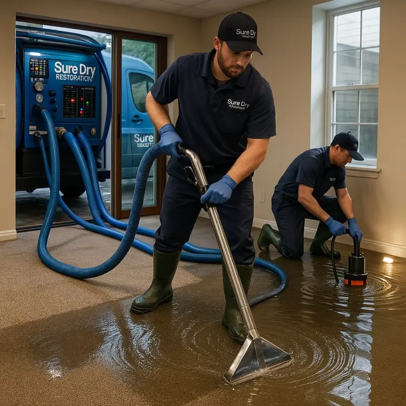Water Extraction and Removal process in Port Wentworth, GA